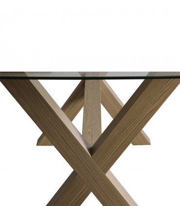 Mesa de comedor moderna Niza, patas