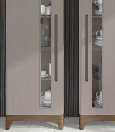Vitrina una puerta moderna Manila, detalle