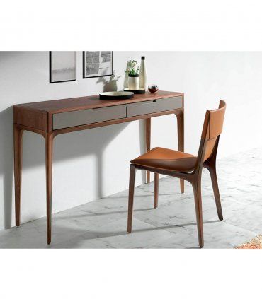 Silla de diseño en piel Aitor