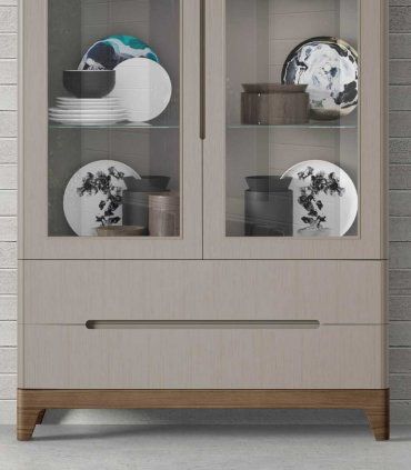 Vitrina de comedor moderna Manila, detalle