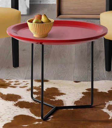 Mesa de centro redonda Muffin