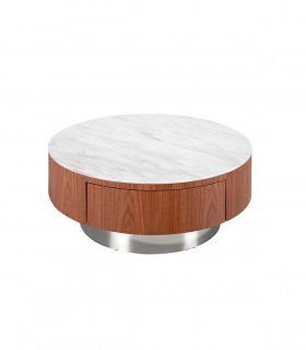 Mesa de centro redonda Arlo