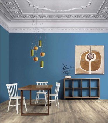Estantería nórdica con ruedas Lars, salón