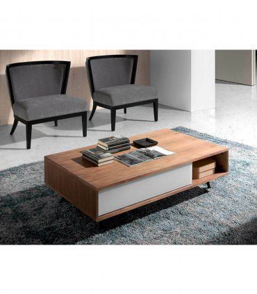 Mesa de centro con cajón Xavier