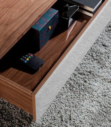 Mesa de centro con cajón Xavier