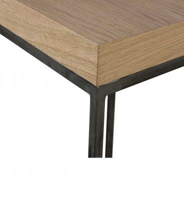 Mesa de centro cuadrada Suran, detalle