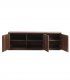 Mueble de Tv escandinavo Sophie, abierto