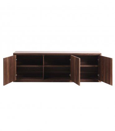 Mueble de Tv escandinavo Sophie, abierto