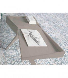 Mesa de estudio lacada Roaden