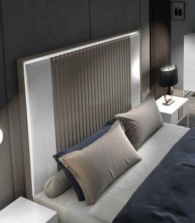 Dormitorio moderno Seven, cabecero