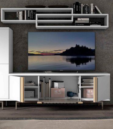 Mueble de Tv moderno Seven, interior