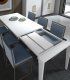 Mesa de comedor moderna y ampliable Seven, detalle