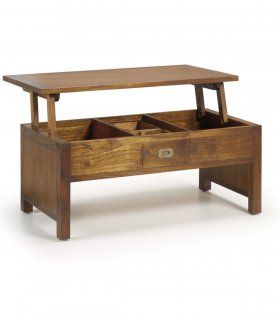 Mesa de centro elevable colonial Star