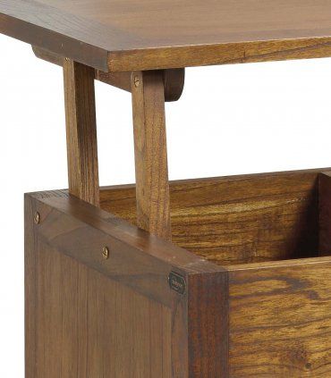 Mesa de centro elevable colonial Star