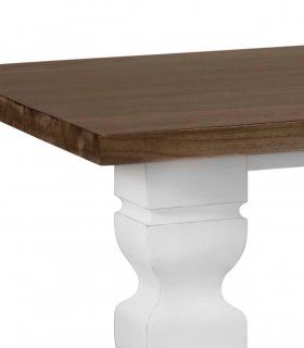 Mesa de comedor rústica Everest