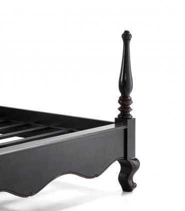 Cama con balaustres vintage Vic