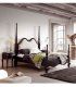 Cama con balaustres vintage Vic