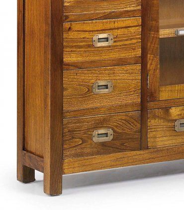 Mueble de entrada 5 cajones colonial Star