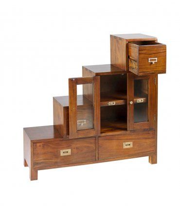 Mueble escalera derecha colonial Flamingo