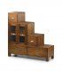 Mueble escalera izquierda colonial Flamingo