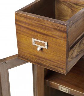 Mueble escalera izquierda colonial Flamingo