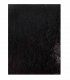 Alfombra Moderna Lisa Aster, negro