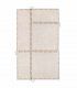 Alfombra Patchwork Stringhe, marfil