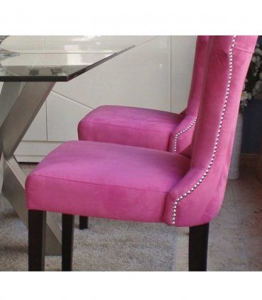 Silla de comedor moderna Sonia, detalle