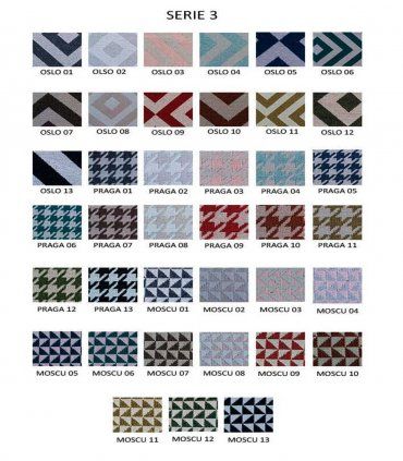 Pouf Amberes pequeño, tela serie 3