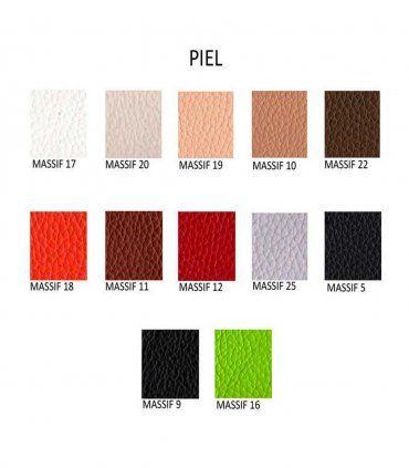 Pouf Amberes pequeño, piel