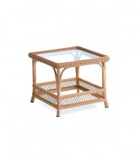 Mesa de rincón de ratán para jardín Arena