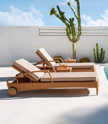 Mesa auxiliar para jardín Breda