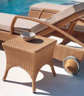 Mesa auxiliar para jardín Breda