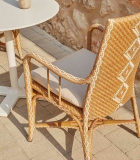 Sillón de comedor para exterior Charleston