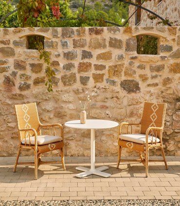 Sillón de comedor para exterior Charleston