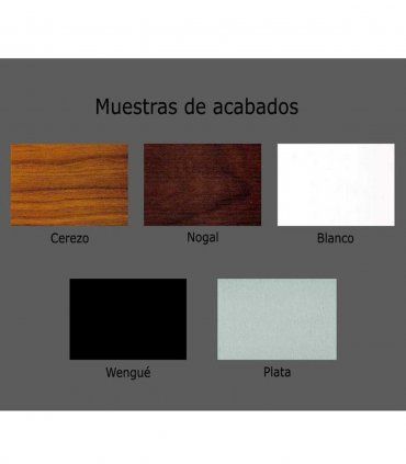 Butaca Moderna Jules, acabados