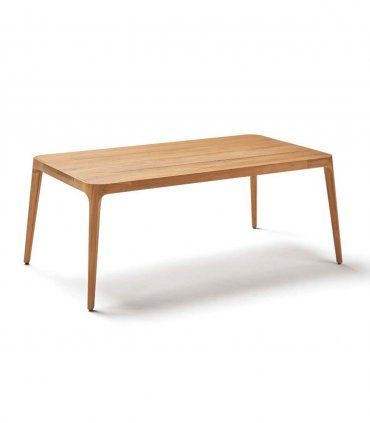 Mesa de teca para comedor de exterior Paralel