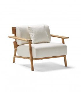 Sillón de teca para exterior Paralel