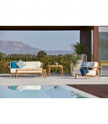 Sillón de teca para exterior Paralel
