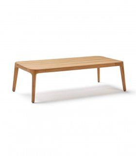 Mesa de centro de teca Paralel