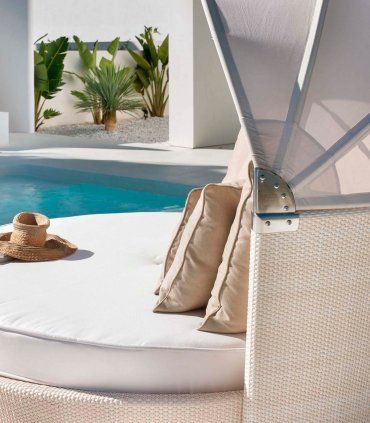 Cama chill out redonda Romantic