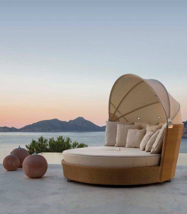 Cama chill out redonda Romantic