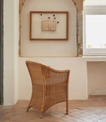 Sillón de ratán Sagra