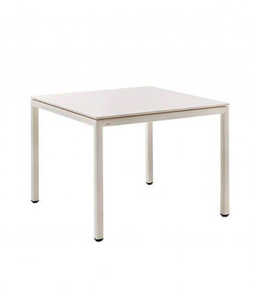 Mesa de aluminio cuadrada Summer