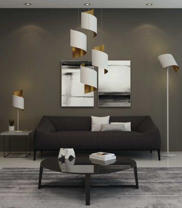 Lámpara de pie moderna Atmosphere, salón