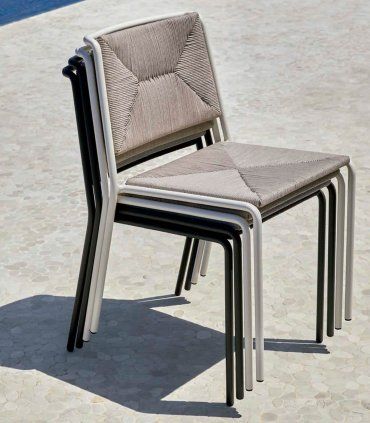 Comedor de aluminio y cuerda para exterior Summer