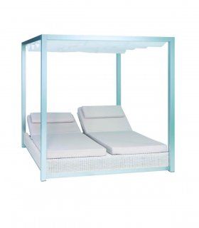 Cama balinesa de diseño Sunset