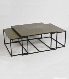 Mesas de salón nido Leben