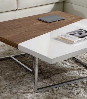 Mesa de centro moderna Jago, detalle
