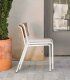 Silla de jardín apilable Weave